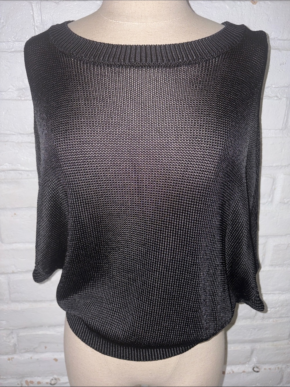 NWT Express Dolman Black Knit Women's Sweater Size XS